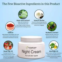 THE WHITENING & GLOWING NIGHT CREAM