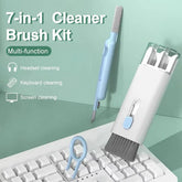 7-In-1 Keyboard Cleaner Brush Kit Multi-Function Cleaning Kit Laptop, Mobile, Airpods