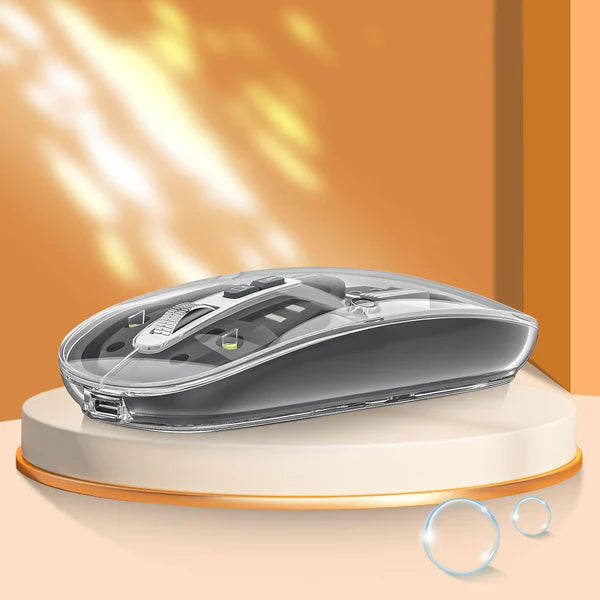 Transparent Wireless | Bluetooth | Dual-Mode | Rechargeable Mouse