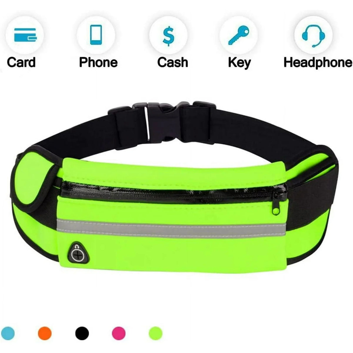 Invisible Anti-Theft Belt Bag Waterproof (Random Color)