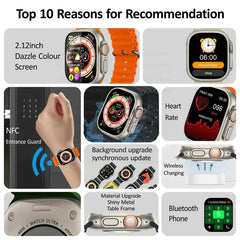 T800 Ultra 2 Smart Watch - Hand gesture to receive call