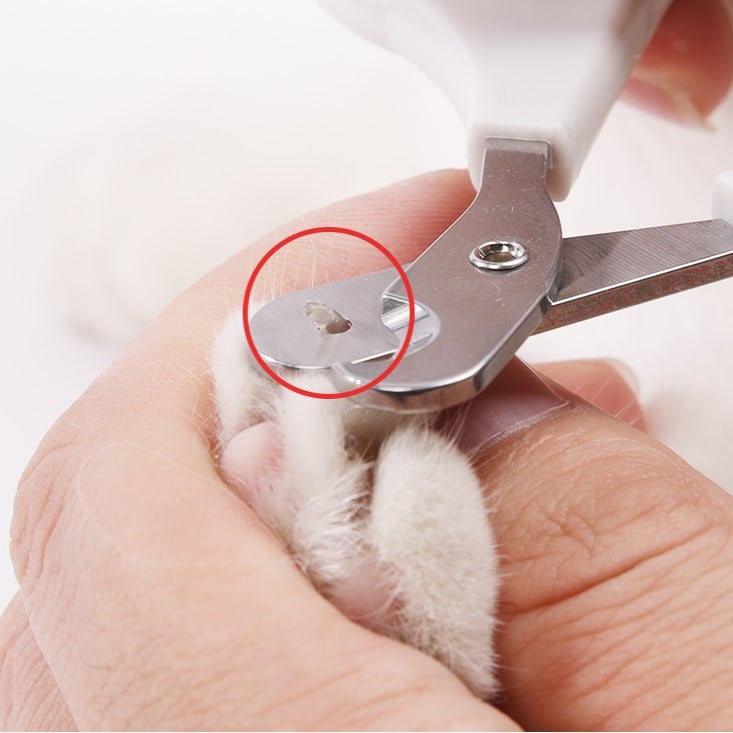 Professional Round Hole Anti Accidental Pet Nail Clippers